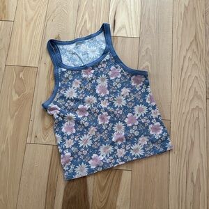 American Eagle ribbed racer back tank size XL